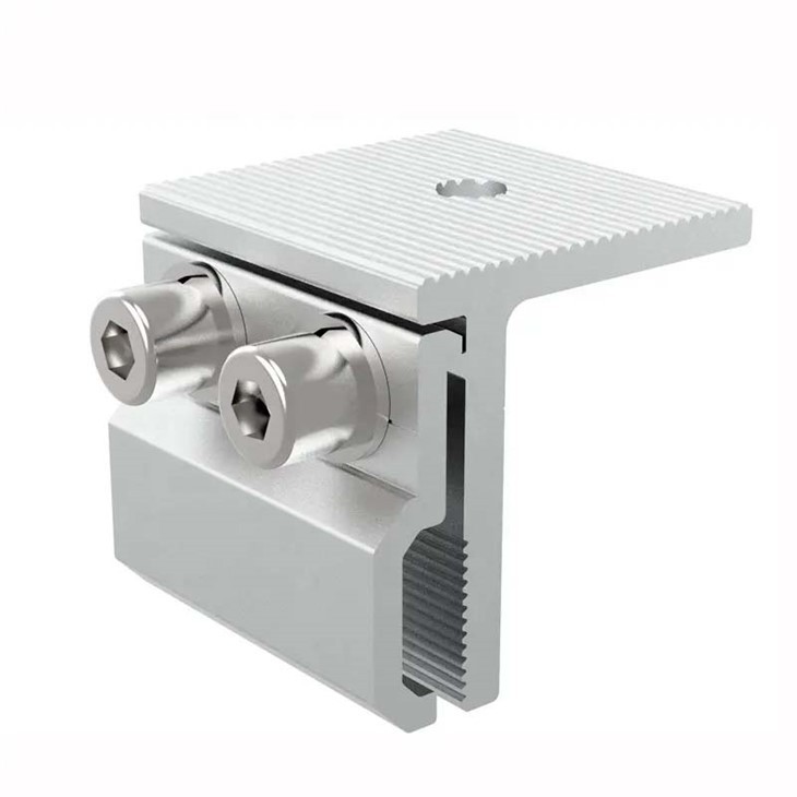 Solar panel metal roof clamps details Solar panel metal roof clamps details